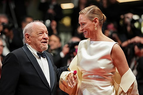 Paul Schrader And Uma Thurman